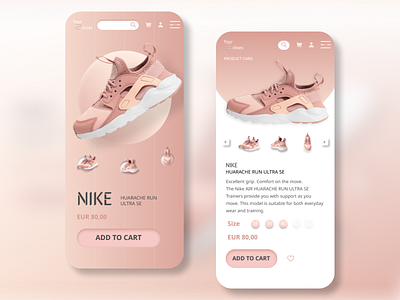 Concept Nike huarache mobile