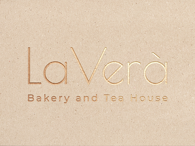Lavera Logo design bakery banner branding design illustration illustrator logo shots tea vector