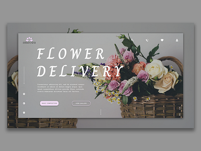 Flower delivery delivery design flower web