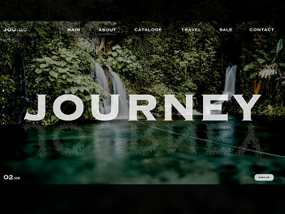 Journey design icon journey logo main page shots tour ui web