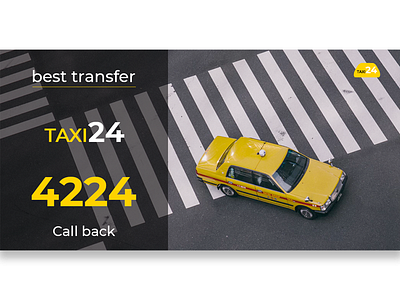 Banner Taxi design icon logo main page shots taxi transfer ui web