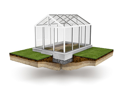 Aluminum greenhouse