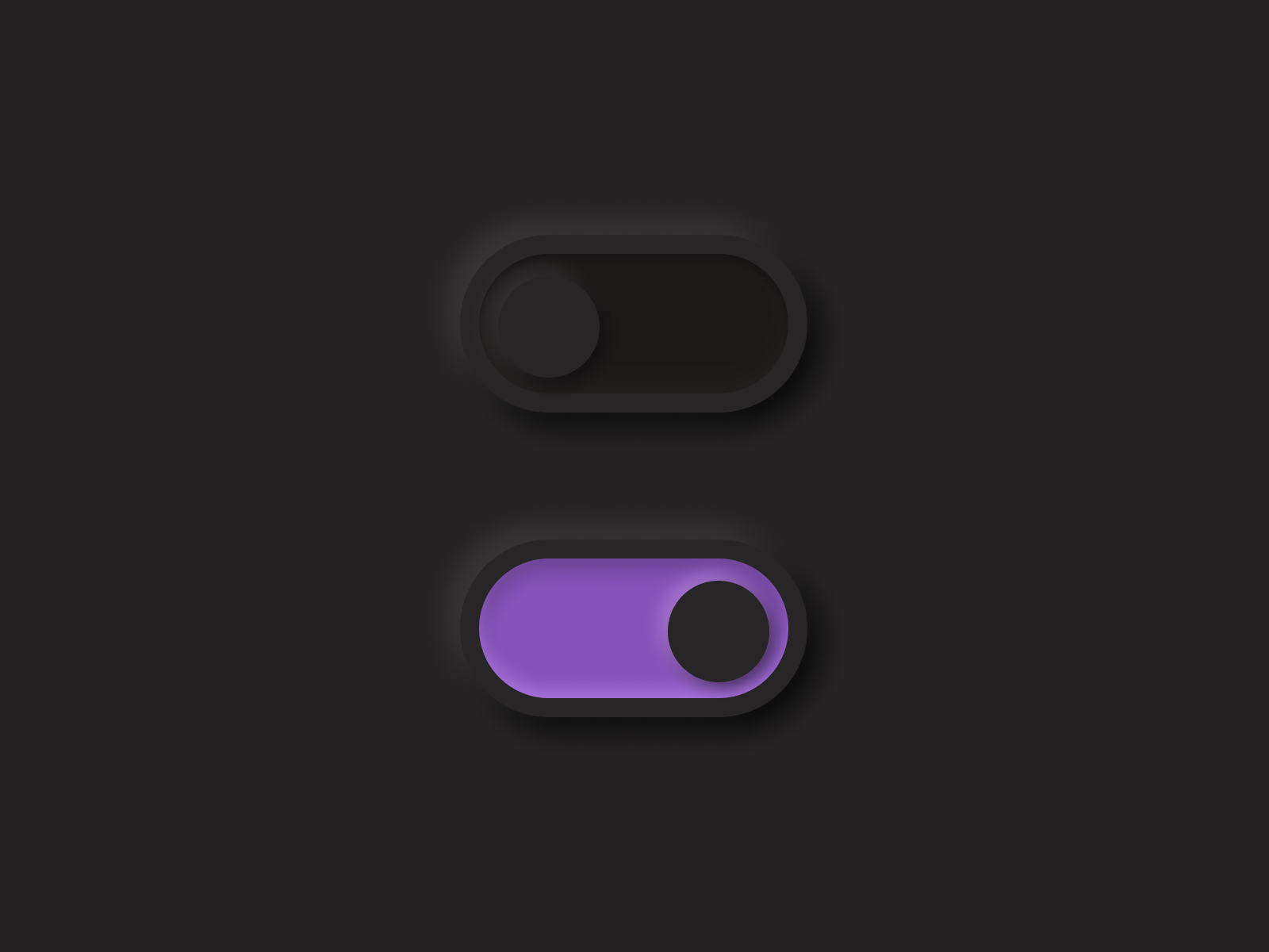 On/Off Switch · Daily UI 015 by Daniela Munoz on Dribbble