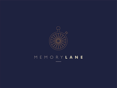 Logo Concept and Design for Memory Lane app branding concept conceptdesign design graphic graphicdesign icon logo logodesign vector