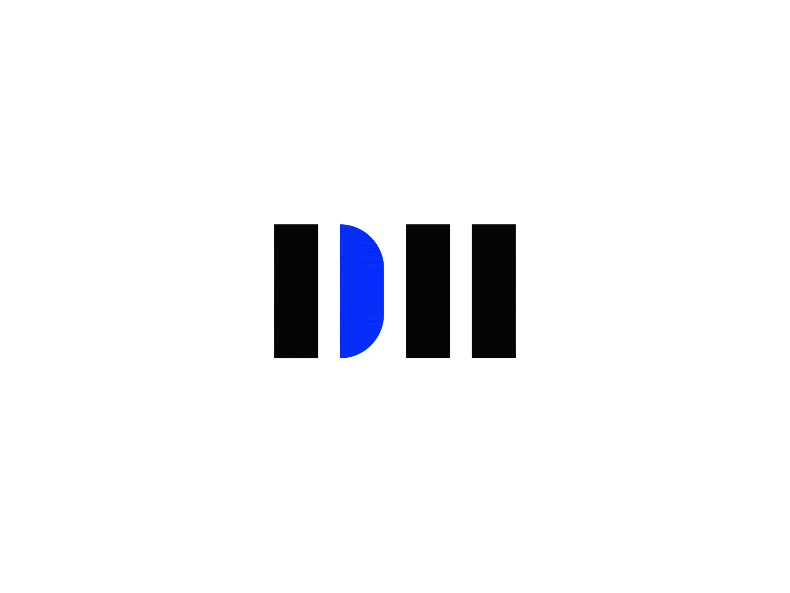 Deckhouse Logo Concept ver. 02 blue branding character control d design h it kubernetes letter logo logotype minimal switch