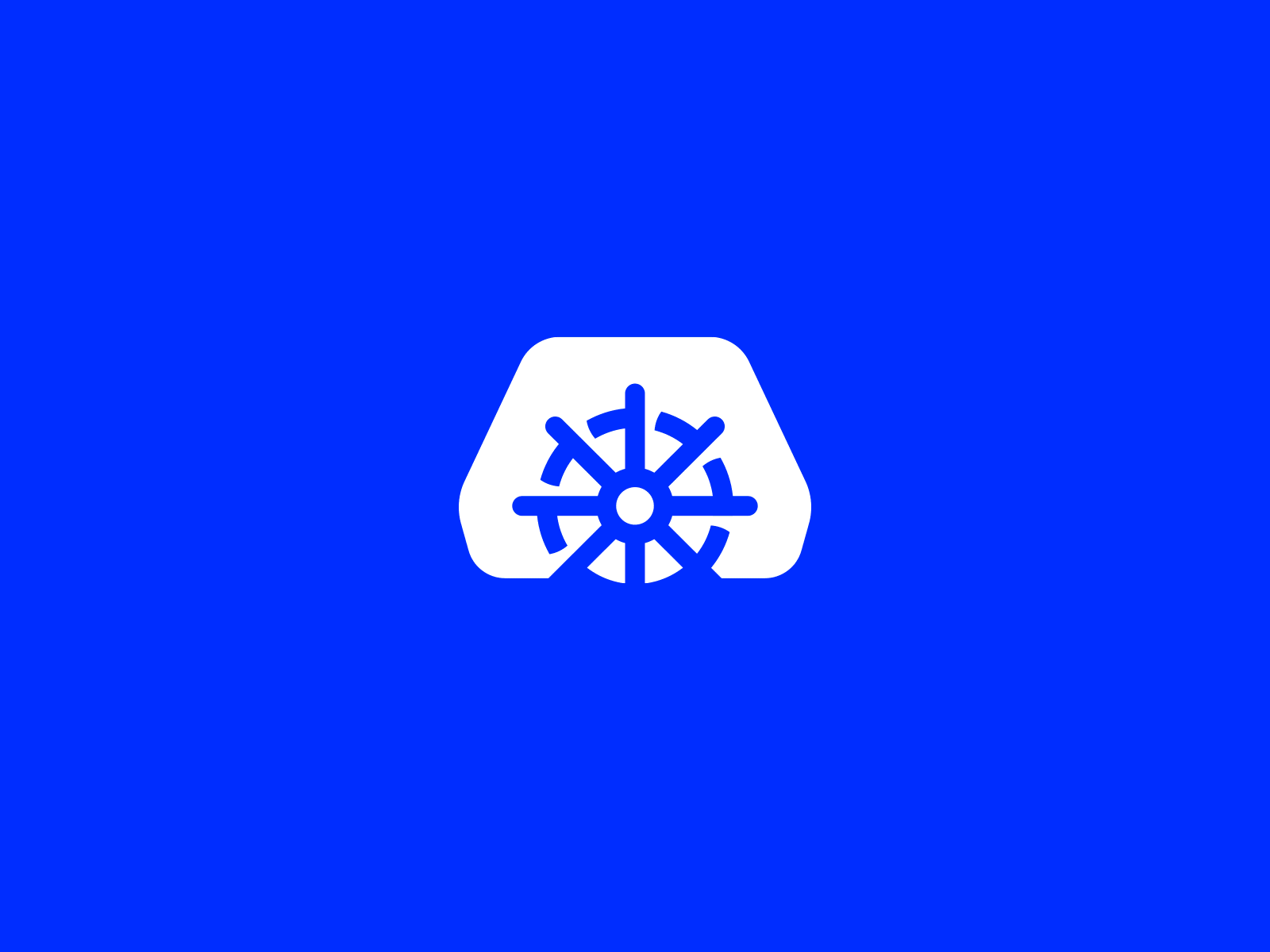 Deckhouse Logo Concept ver. 03 branding control control panel design it kubernetes logo logotype minimal panel steering wheel wheel