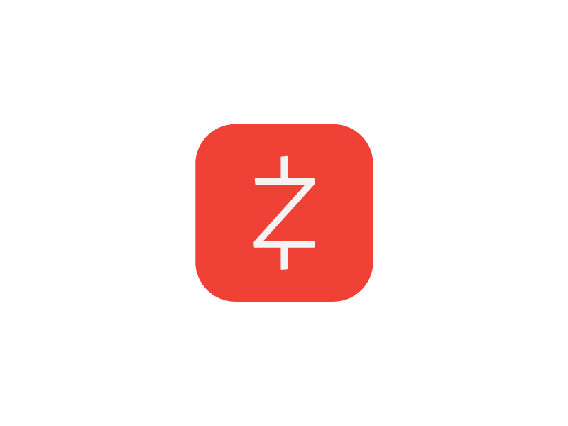 Zenmoney Logo app character design finance icon logo logotype mark mobile sign symbol typography