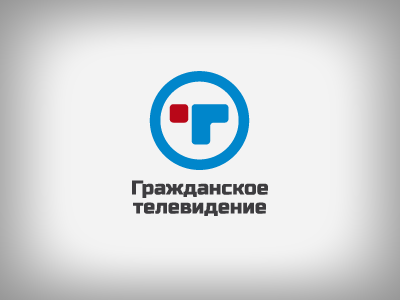 Civil Television Logo Draft 02 character civil letter logo logotype television tv Г Т