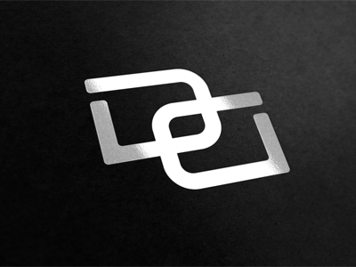 Digital Guru Logo Draft 01 chain chain link character characters link logo logotype minimal