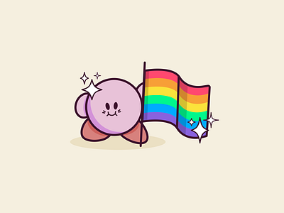 Kirby says: LOVES is LOVE 🌈✨