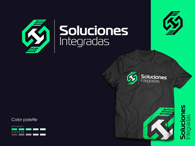 soluciones integradas logo design