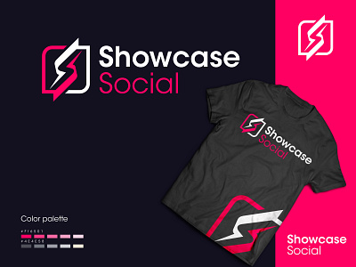 showcase social logo design