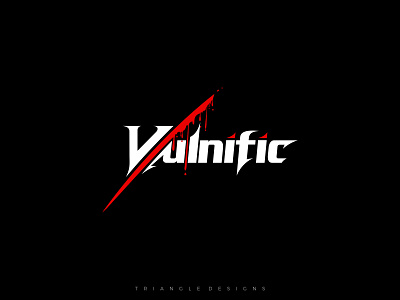 VULFINIC LOGO minimalist logo wordmark logo youtube logo