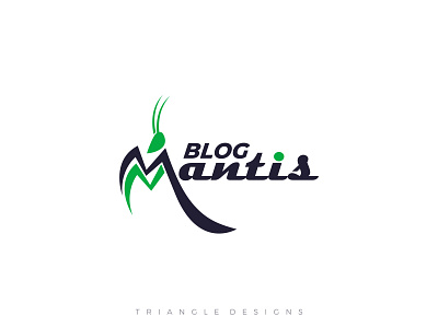 Blog Mantis Logo Design