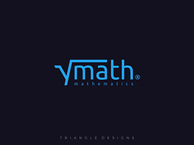 Ymath logo design