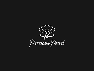 Precious Pearl logo design branding design flat design logo minimalist logo pearl logo vector