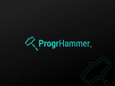 ProgrHammer logo design