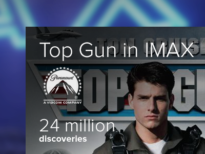 Too close for missiles, switching to guns! blue callout card feature homepage proxima nova tom cruise top gun web website