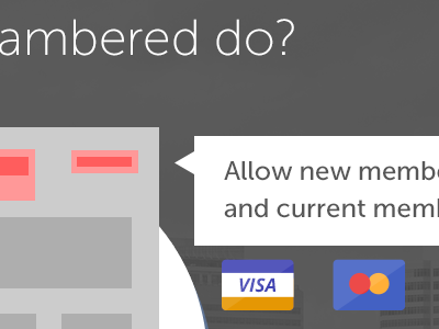 What's it do? bubble credit cards features flat mastercard museo overview site ui ux visa web