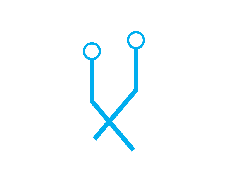 Logo iterations gif logo circuits robot mark brand robotics
