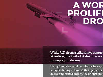 Drones drones gradient montserrat tisa ui ux web