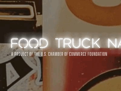 Logo Neon Glitch brand food truck neon neon sign animation css glitch logo web