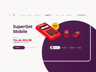 Redesign SuperGet Mobile