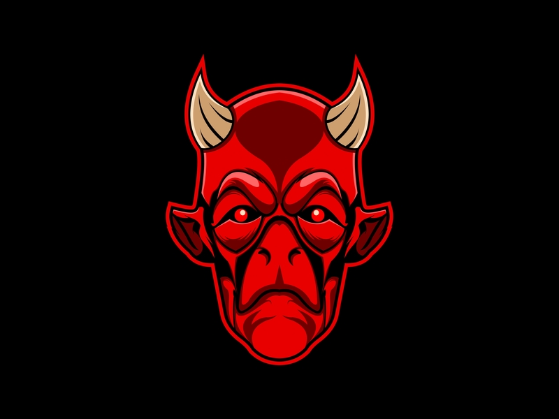 old devil head by Brajasena on Dribbble