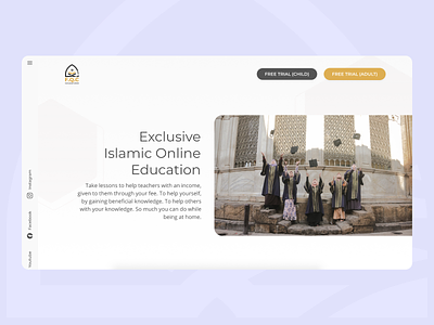 Fajr Quran Centre branding company app design ui ux design web