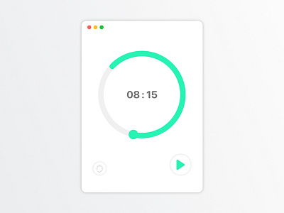 #14 Daily UI Challenge / Countdown Timer