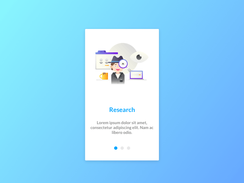 #23 Daily UI Challenge / Onboarding