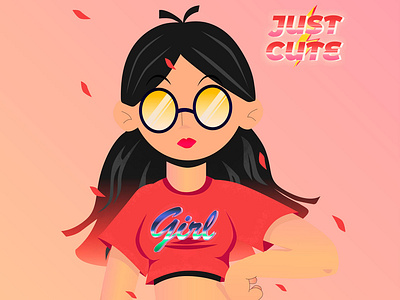 Just Cute characterdesign girlpower illustration vector