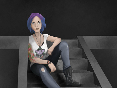 Chloe Life Is Strange before the storm chloe price digital art digital painting fan art life is strange