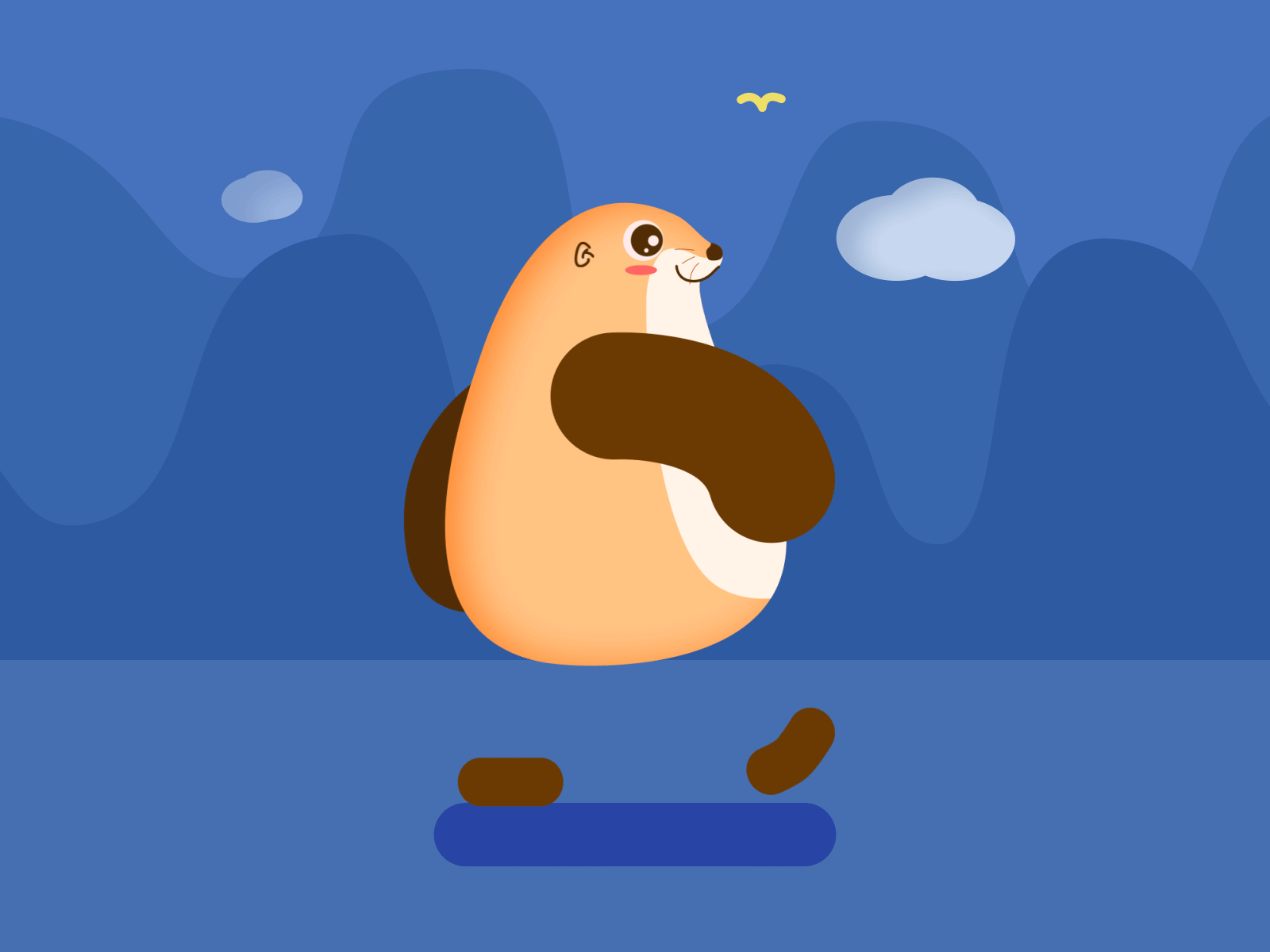 Little Otter illustration