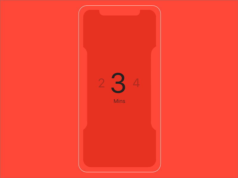 Hour Glass Countdown Timer adobe after effects adobe xd app countdown countdown timer countdowntimer daily 100 challenge dailyui dailyui 014 flat hour glass hourglass interaction design micro animation micro interaction micro interactions mobile red redesign ui