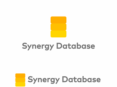 Logo Synergy Database branding design graphic design logo logo redesign