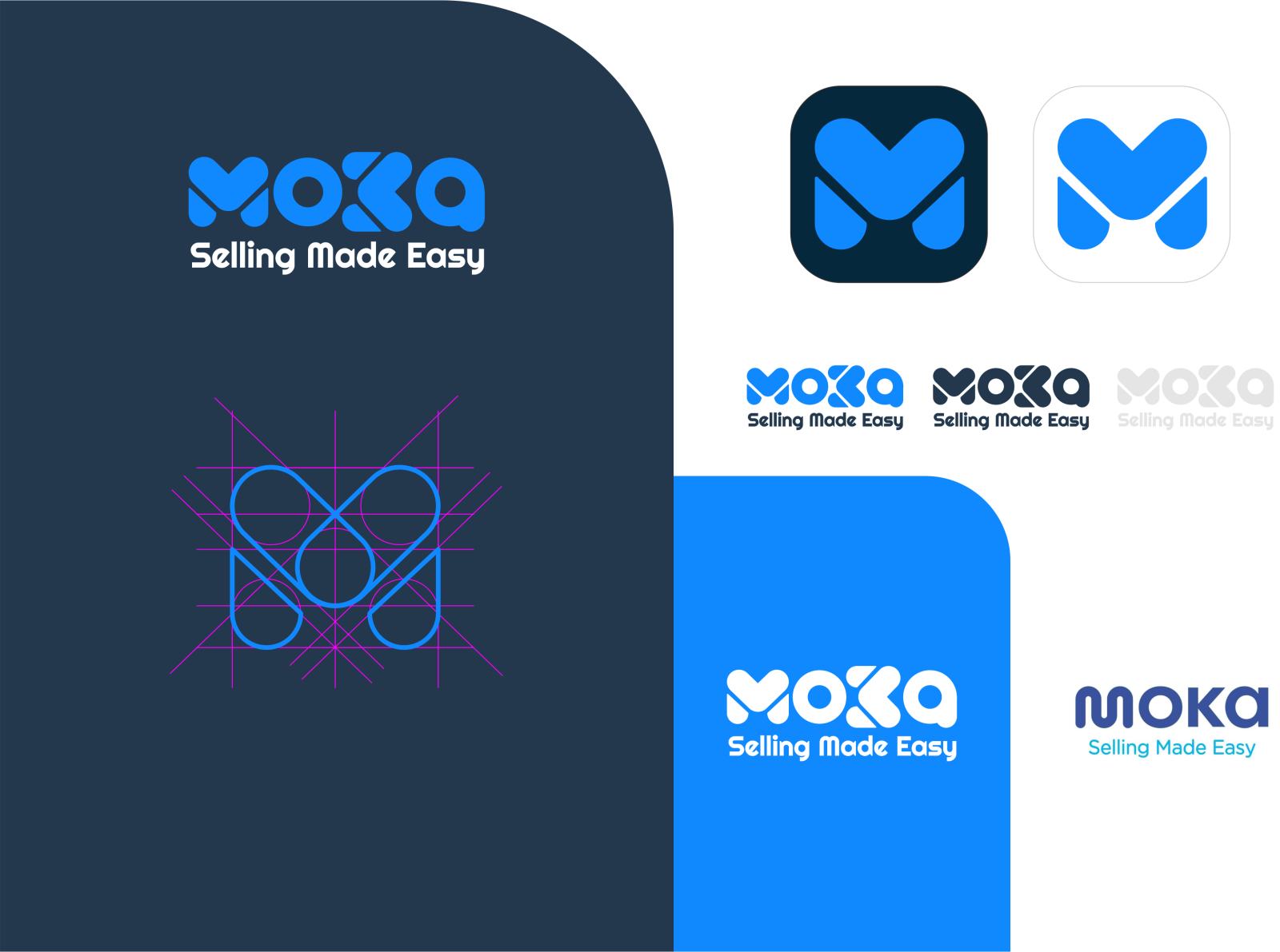 Logo MOKA pos by hardiansyah sidik on Dribbble