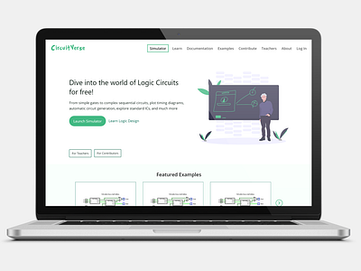 CircuitVerse - Landing Page