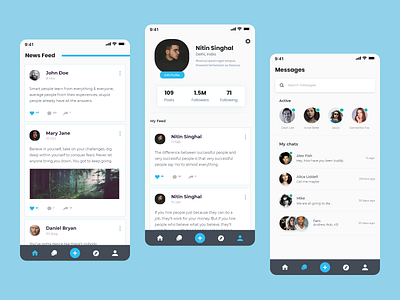 Interact - A social networking app