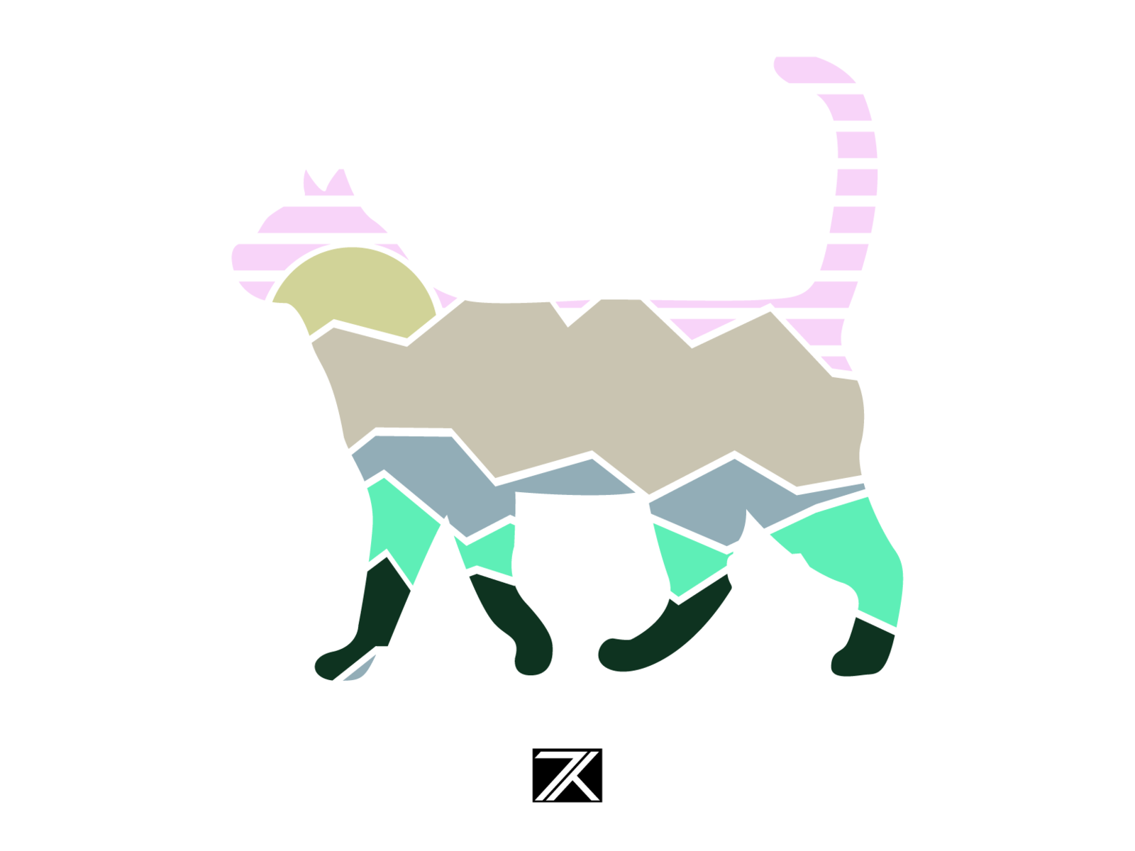 Mountain Kitty by Takoda Kerr on Dribbble