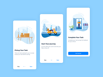 Onboarding Screens