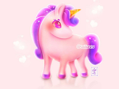 Unicorn cute adorable adorable lovely artwork concept creative cute art design digitalart illustration