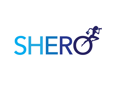 Logo Design for "SHERO", a female-led film production company. adobe illustrator company film her logo logo design production she shero sndpbdl
