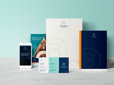 Boat Lagoon Yachting Branding