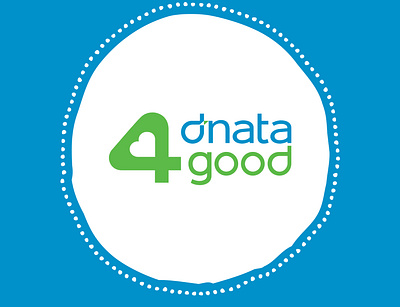 Dnata4good branding design logo