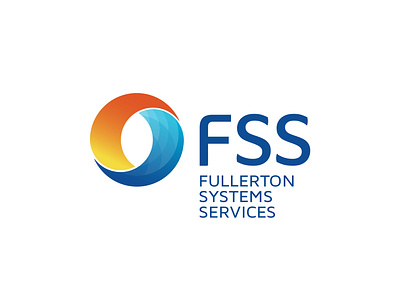 Fullerton Systems & Services branding design healthcare healthtech techlogo