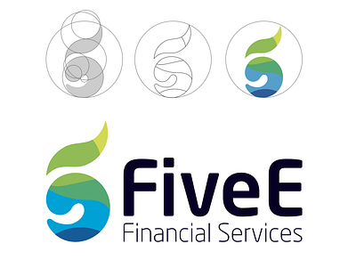 5e Financial Services branding design finance logo logo logo design renewable energy finance