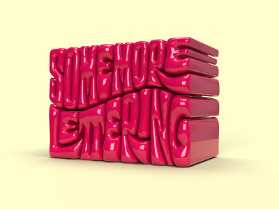 Some More 3D Lettering