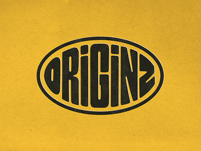 ORIGINZ - Logo design branding design digitalart graphicdesign handlettering kendama lettering logo logotype photoshop textures type typography vintage