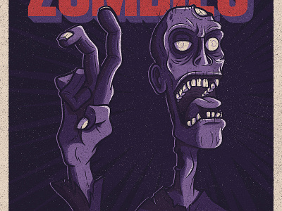 ZOMBIE MOVIE POSTER